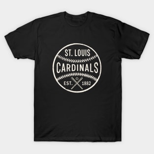 Cardinals Ball 1 by Buck Tee T-Shirt